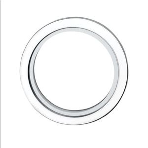 Origami Owl White Twist Locket Face